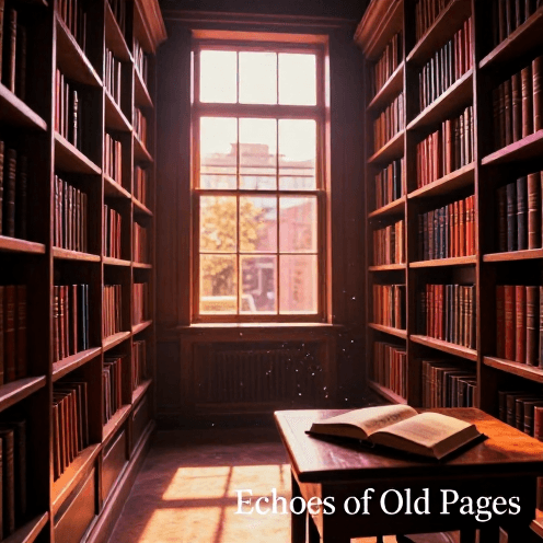 A_dusty_old_bookstore_during_the_golden_hour