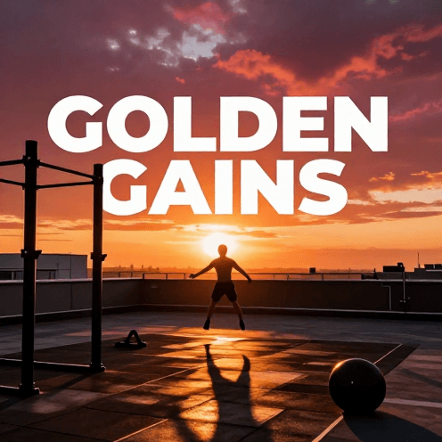 An_outdoor_rooftop_gym_during_the_golden_hour