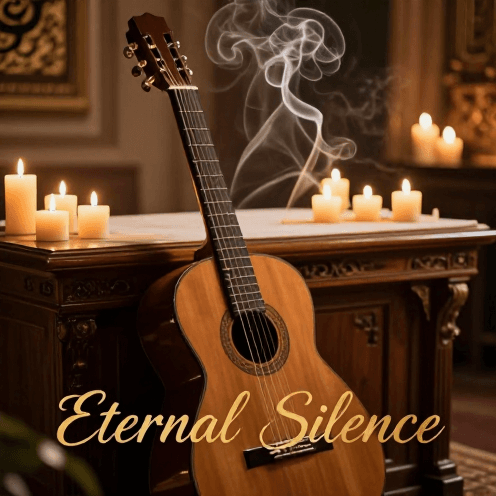 A_serene_meditation_room_shrouded_in_incense_smoke,_illuminated_by_the_soft,_flickering_glow_of_candles