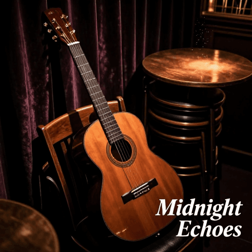 A_lonely_classical_guitar_resting_against_a_stacked_chair_in_a_dimly_lit,_empty_jazz_club_after_hours