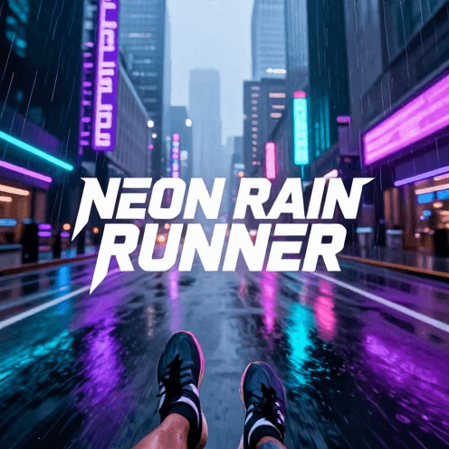 POV_of_a_marathon_runner_sprinting_through_a_rainy,_neon-lit_futuristic_city_street_at_night
