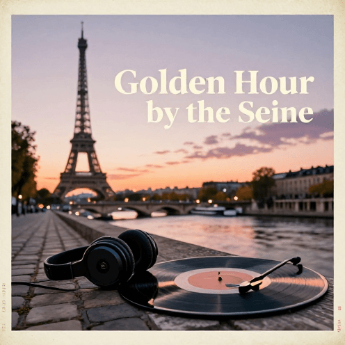 A_golden_hour_stroll_along_the_Seine_riverbanks_in_Paris,_capturing_a_soft_pastel_sky_during_a_moment_of_quiet_reflection