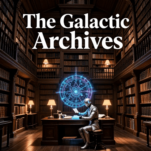 A_scholarly_cosmic_explorer_exploring_ancient_galactic_archives_in_a_historic_European_library