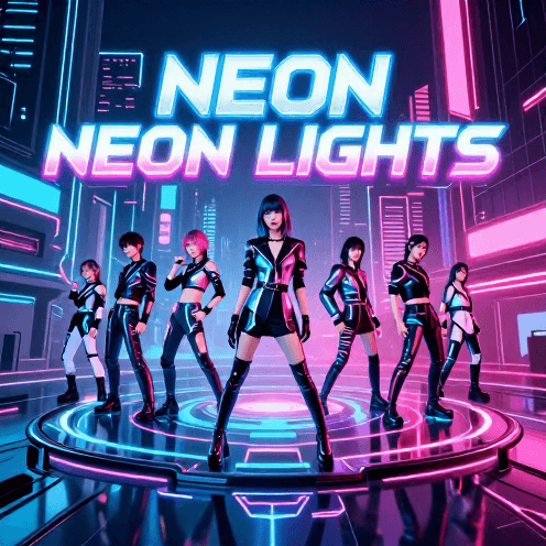 A_futuristic_neon-lit_cyberpunk_city_plaza_with_floating_holographic_displays