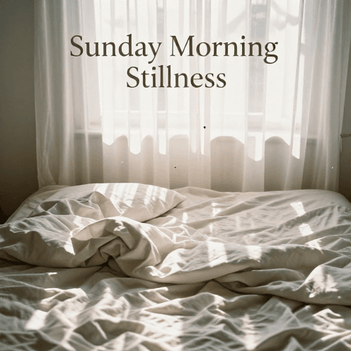 A_lazy_Sunday_morning_in_bed,_basking_in_soft_sunlight_filtering_through_sheer_white_curtains