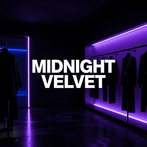 A_high-end_fashion_boutique_during_a_midnight_own-hour,_illuminated_by_sharp,_high-contrast_neon_accents_against_deep_shadows