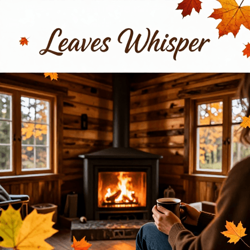 A_cozy_cabin_surrounded_by_autumn_leaves