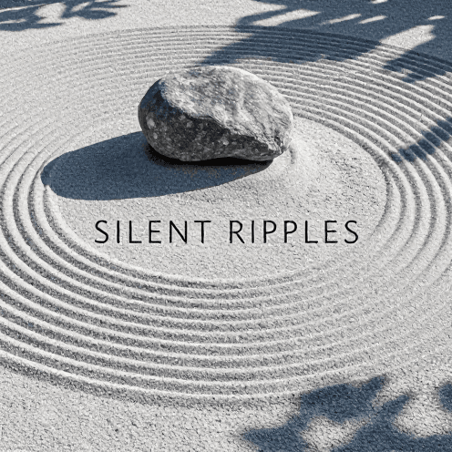 A_minimalist_Zen_rock_garden_at_dawn,_where_sharp_morning_shadows_stretch_across_perfectly_raked_sand