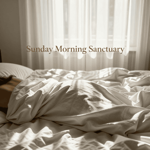 A_lazy_Sunday_morning_in_bed,_bathed_in_soft_white_sheets_and_filtered_sunlight