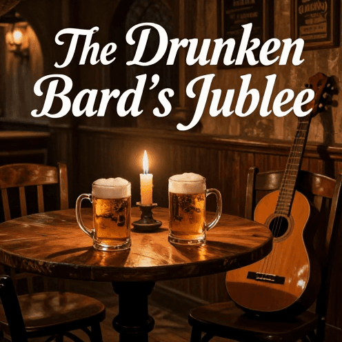 A_bustling_medieval_fantasy_tavern_own_with_a_warm_fire_burning_in_the_hearth,_patrons_drinking_alele_and_laughing