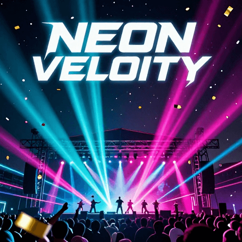 A_futuristic_neon-drenched_stadium_stage_under_a_midnight_own-sky,_with_cascading_confetti_and_piercing_laser_beams_slicing_through_the_air