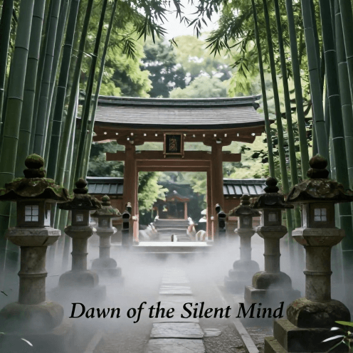 A_secluded_mountain_temple_at_dawn,_enveloped_in_thick_morning_mist_within_a_bamboo_forest