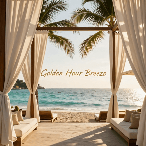 A_luxury_beachfront_lounge_at_sunset