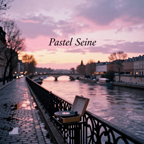 A_nostalgic_sunset_stroll_along_the_Seine_river,_cobblestone_streets_reflecting_the_soft_pastel_sky