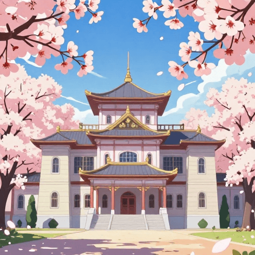 A_serene_mountain_temple_at_dawn,_petals_of_cherry_blossoms_falling_like_pink_snow_during_a_soft_spring_morning_breeze