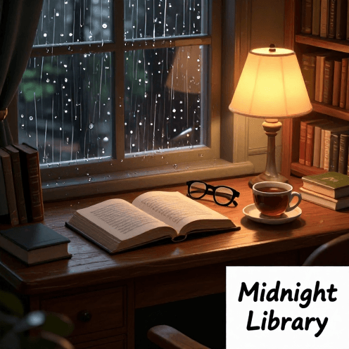 A_rainy_night_in_a_quiet_library
