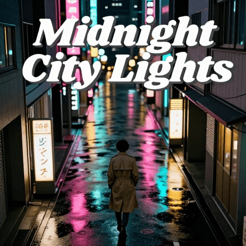 A_lonely_midnight_stroll_through_Shinjuku's_neon-drenched_alleyways_after_a_light_rain