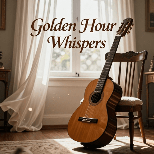 A_peaceful_afternoon_in_a_sunlit_living_room_with_sheer_curtains,_where_dust_motes_dance_in_the_golden_light
