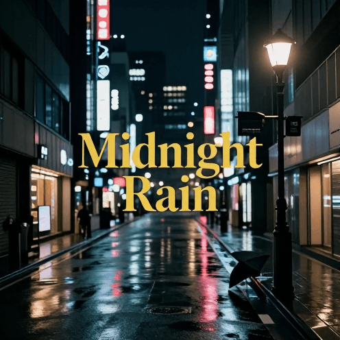 A_rain-soaked_midnight_street_in_Tokyo