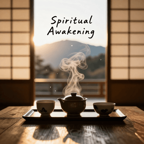 Golden_hour_sunlight_streaming_into_a_secluded_mountain_temple,_illuminating_a_traditional_tea_set_with_rising_steam