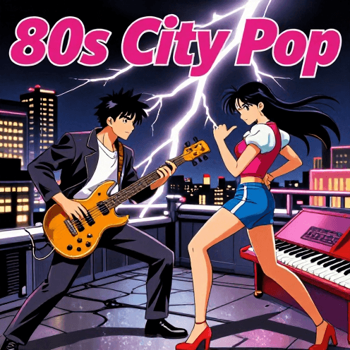 High-energy 80s City Pop With