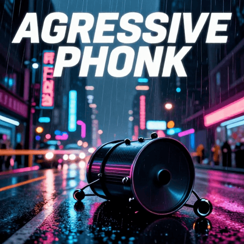 Aggressive Phonk With Distorted Bass