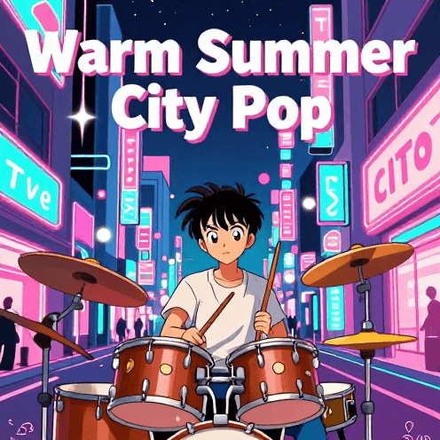 Warm Summer City Pop Instrumental