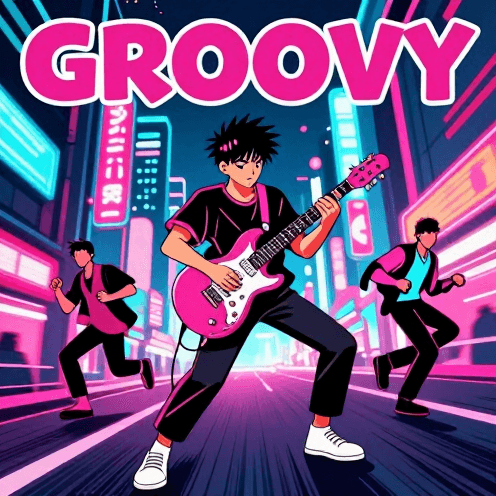Groovy Japanese Disco With Rhythmic