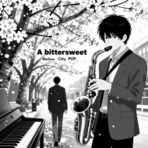 A Bittersweet B&W Manga Interior