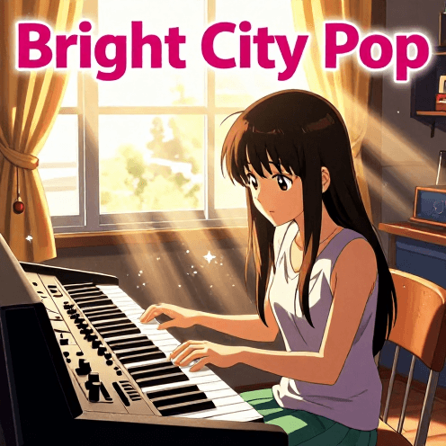 Bright City Pop Instrumental With