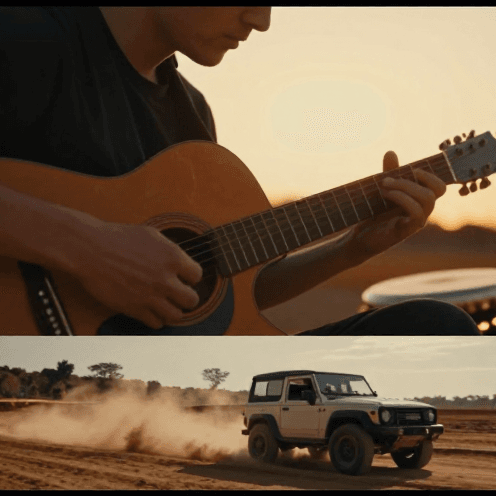 A High-contrast Cinematic B-roll Blend