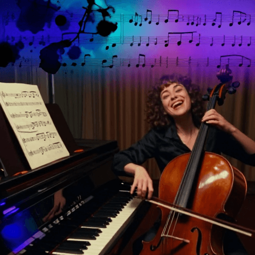 A Psychedelic Piano And Cello