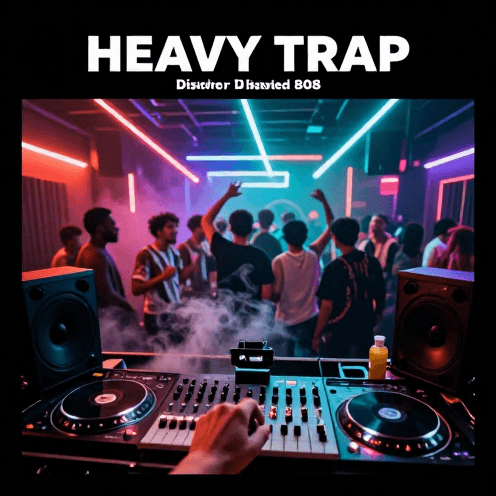 Heavy Trap Beat With Distorted