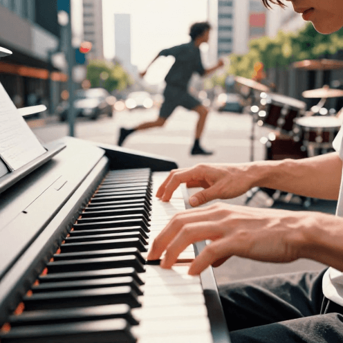 High-energy J-pop Rock With Rapid