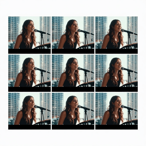 An Upbeat, Rhythmic Piano-driven Pop