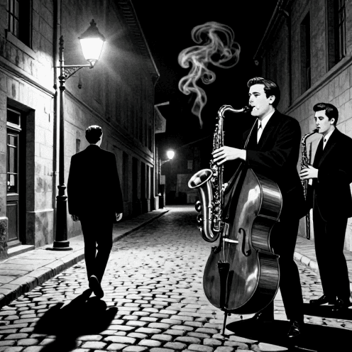 Nostalgic Vintage Jazz Quartet With