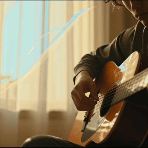 A Warm, Intimate Acoustic Guitar