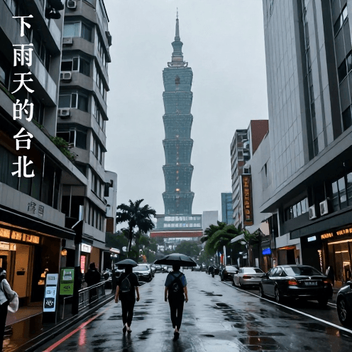 台北下雨天