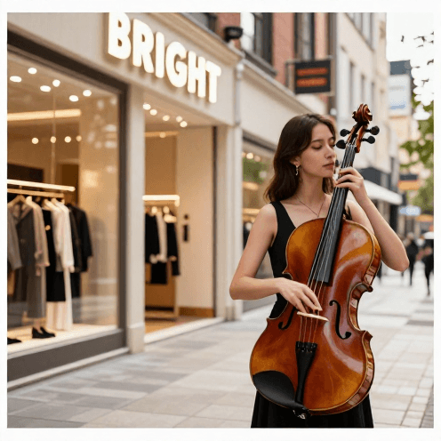 Bright Classical String Quartet With