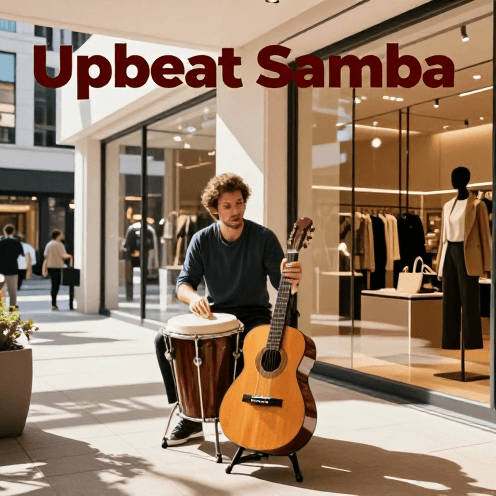 Upbeat Tropical Samba With Festive