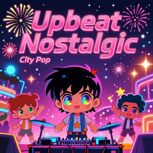 Upbeat Nostalgic 80s Synthwave Infused
