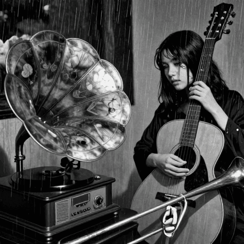 Melancholic Vintage Jazz With Slow,