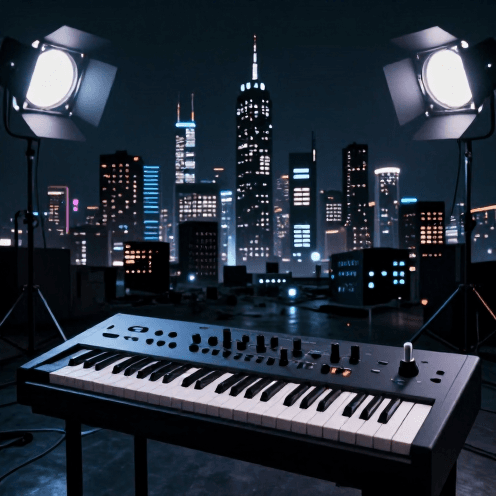 A High-energy Futuristic Pop Track