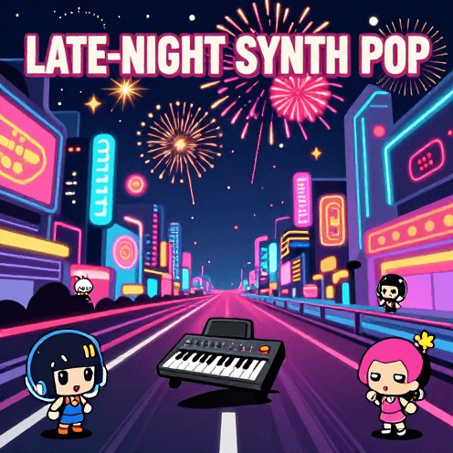 Late-night Synth Pop With Vibrant