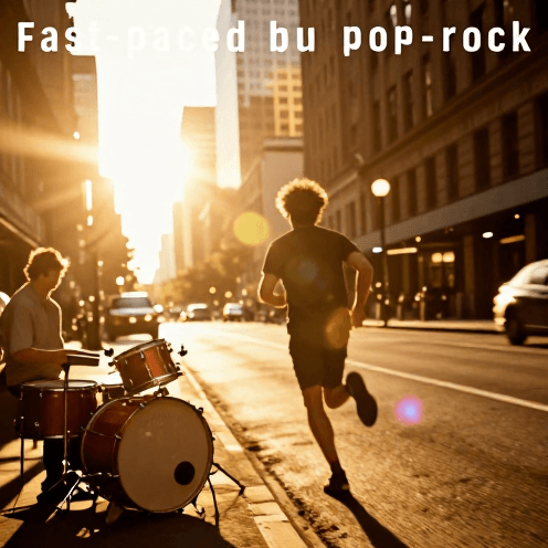 Fast-paced Piano-led Pop-rock With Driving