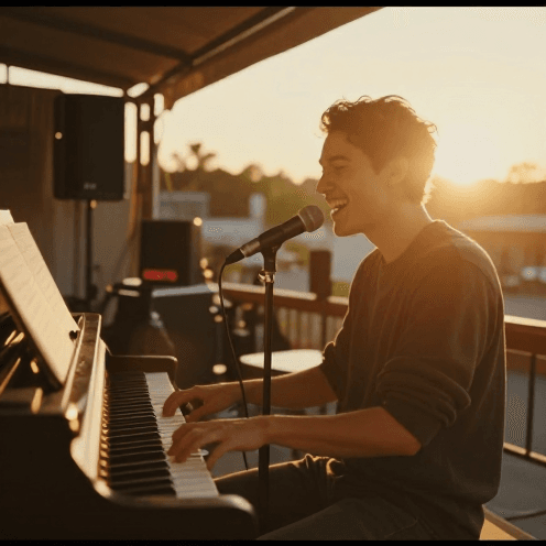 A Cheerful, Upbeat Vocal Track