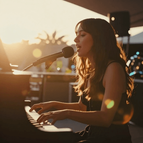 An Uplifting, Piano-driven Pop Song