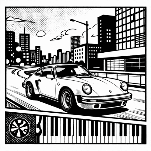 Fast-paced Driving Electro-pop With Intense