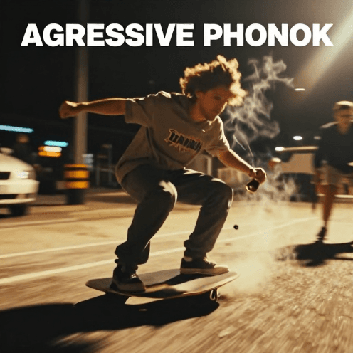 Aggressive Phonk With Distorted Bass