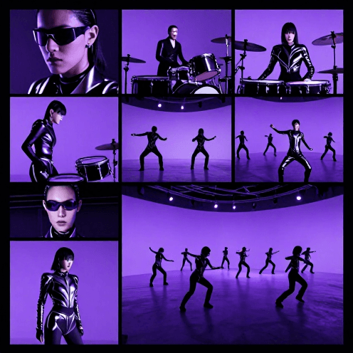 High-energy Futuristic Pop With Heavy
